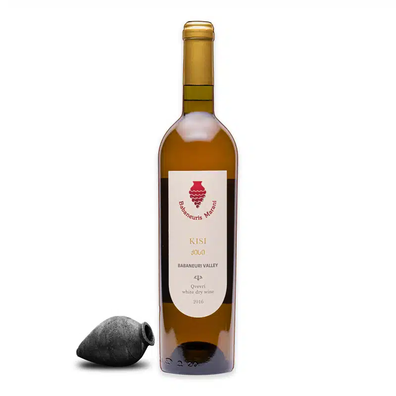 Proef eens deze Babaneuris Marani Kisi, een heerlijke droge, amber wijn met unieke smaak uit Georgië bij Wijnhuis-Mana.nl ✓ Service ✓ Kwaliteit ✓ Snelle levering