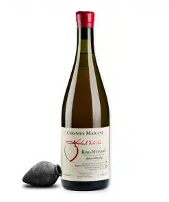 Chona's Marani Kisi-Mtsvane is een amberwijn uit Kakheti, gemaakt van Kisi en Mtsvane. Vergist in qvevri, krachtig, kruidig en elegant.