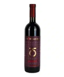 Georgian Sun Aleksandrouli Saperavi is een fruitige rode wijn van twee Georgische druiven. Zacht, fris en karaktervol. Soepel en evenwichtig.