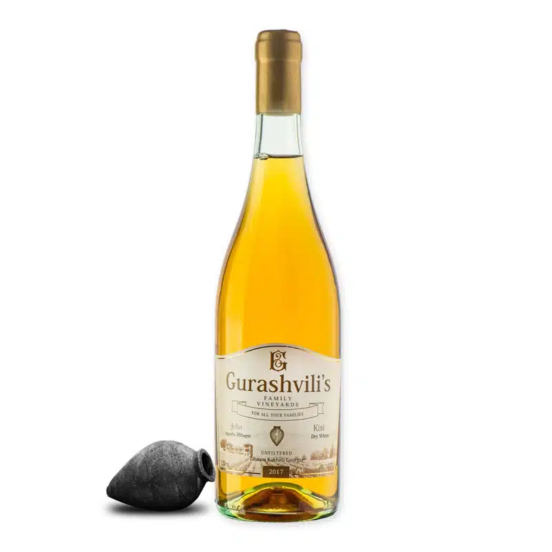 Proef eens deze Gurashvili Kisi 2018, een droge witte wijn met een unieke smaak uit Georgië bij Wijnhuis-Mana.nl ✓ Service ✓ Kwaliteit ✓ Snelle levering