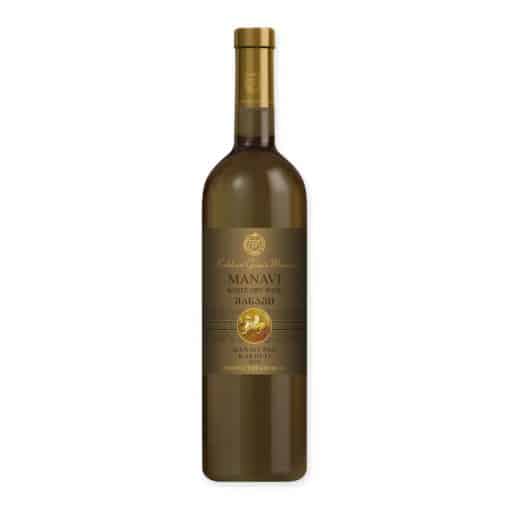 Kakhuri Gvinis Marani Manavi Mtsvane is een frisse witte wijn uit Manavi in Kakheti, gemaakt van 100% Mtsvane. Elegant, aromatisch en verfrissend.