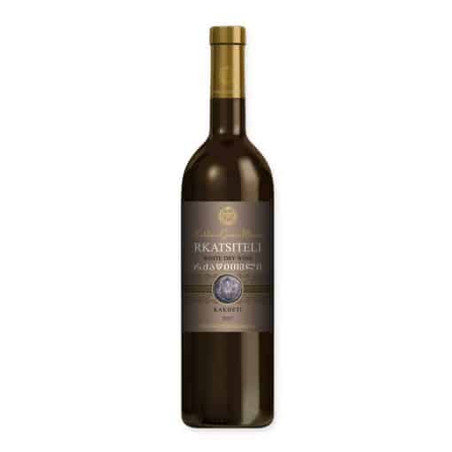 Kakhuri Gvinis Marani Rkatsiteli is een frisse, droge witte wijn uit Kakheti. 100% Rkatsiteli met citrus, peer en zachte kruidigheid.