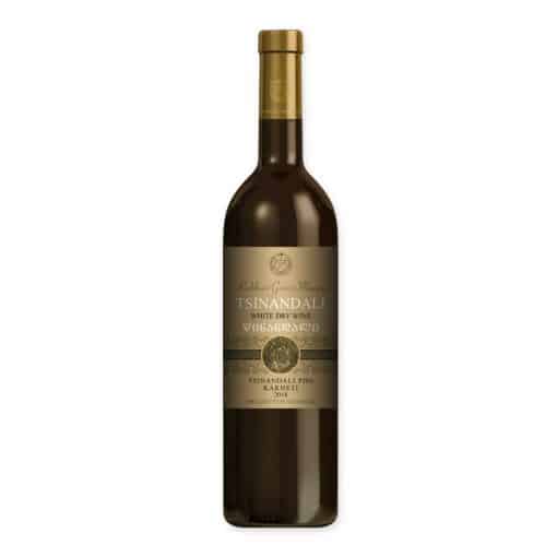 Kakhuri Gvinis Marani Tsinandali is een droge witte wijn van Rkatsiteli en Mtsvane. Frisse zuren, fruit en finesse uit de Tsinandali-appellatie.