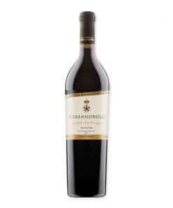 Royal Khvanchkara Aleksandrouli is een zachte rode wijn van 100% Alexandrouli. Lichtzoet, fruitig en bloemig. Typisch voor de Racha-streek.