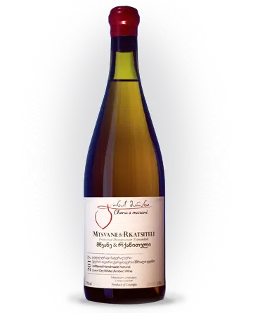 Proef eens deze Chona's Marani Mtsvane&Rkatsiteli, een heerlijke droge, amber wijn met unieke smaak uit Georgië bij Wijnhuis-Mana.nl ✓ Service ✓ Kwaliteit ✓ Snelle levering