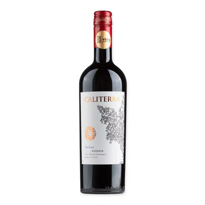 Caliterra Reserva Merlot is een soepele rode wijn uit Colchagua Valley. Rijp fruit, zachte tannines en een lichte houttoets. Toegankelijk en veelzijdig.