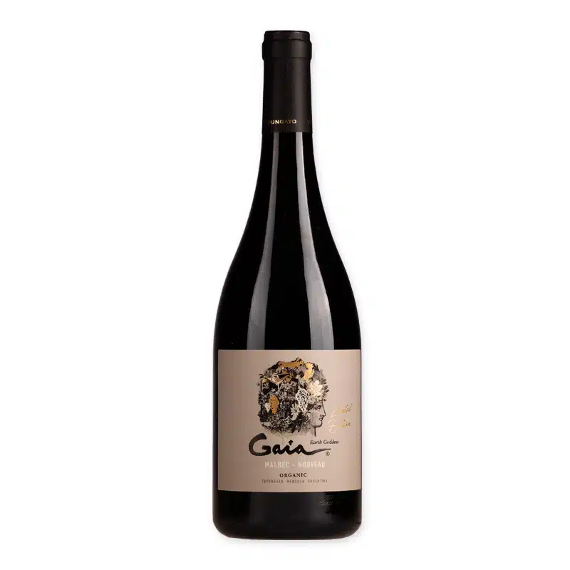 Proef eens deze Domaine Bousquet Gaia Malbec Carbonic (bio) , een droge rode wijn uit Argentinië bij Wijnhuis-Mana.nl ✓ Service ✓ Kwaliteit ✓ Snelle levering