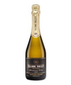 Proef de Teliani Valley Sparkling Wine Semi-Droog, een volle droge, witte wijn met unieke smaak uit Georgië bij Wijnhuis-Mana.nl ✓ Service ✓ Kwaliteit ✓ Snelle levering