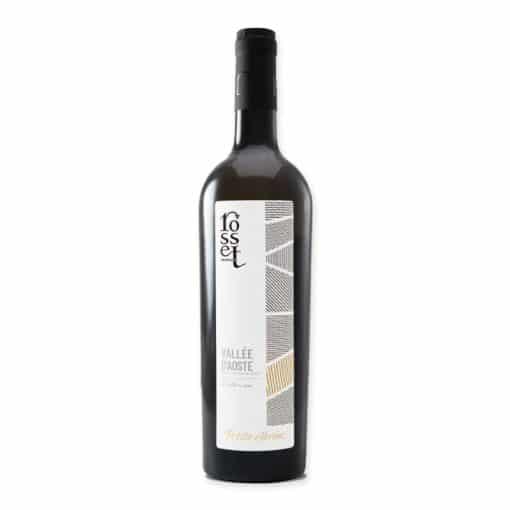 Geniet van de Valle d'Aosta doc Petite Arvine, een voortreffelijke witte wijn uit Italië met noten van exotisch fruit en bloemen. Perfect voor elke gelegenheid.