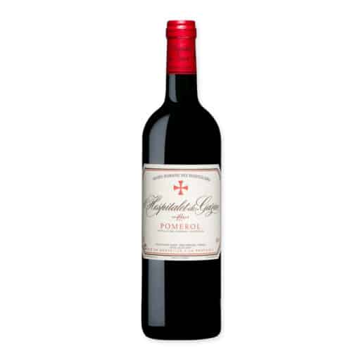 Proef de l'Hospitalet de Gazin Pomerol 2019, een volle droge, rode wijn met unieke smaak uit Frankrijk bij Wijnhuis-Mana.nl ✓ Service ✓ Kwaliteit ✓ Snelle levering