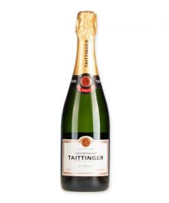 Geniet van de verfijnde en elegante smaak van Taittinger Brut Réserve Champagne. Een blend van Chardonnay, Pinot Noir en Pinot Meunier. Proost! 🍾