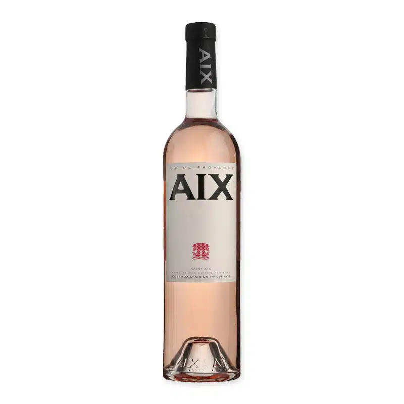 Ontdek Domaine Saint AIX Rosé, een prachtige rosé uit de Provence met een zachte kleur en een boeket van rode bessen. Ideaal voor bij zomerse gerechten.