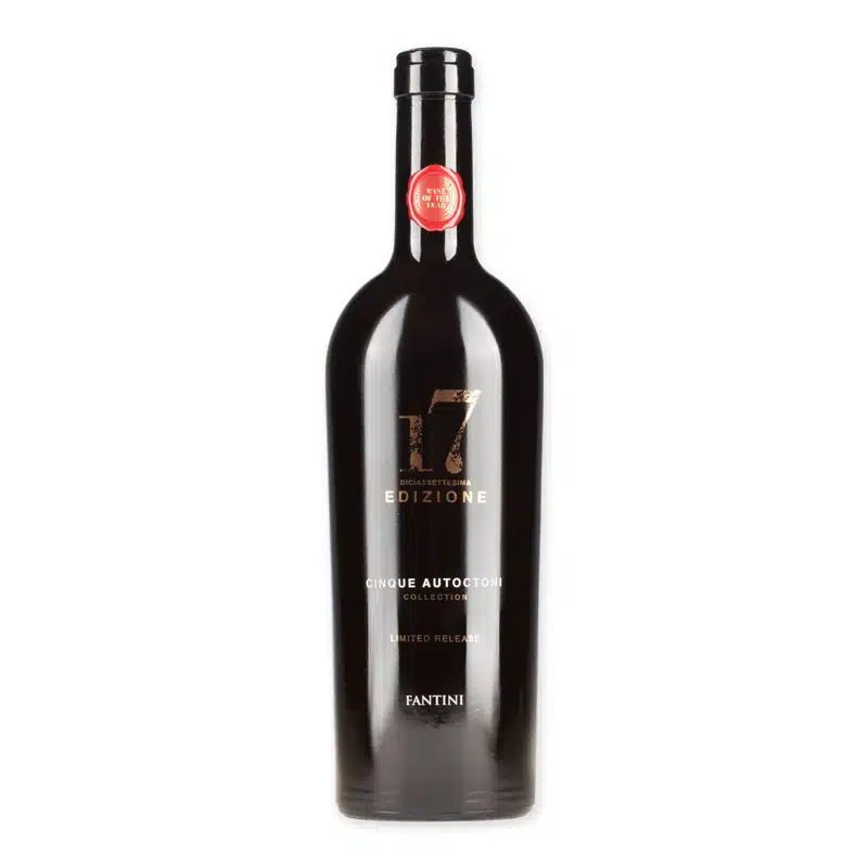 Laat je zintuigen prikkelen met Fantini Edizione Cinque Autoctoni Vino Rosso Limited Release, een uitmuntende Italiaanse wijn. Bestel nu voor een unieke ervaring!
