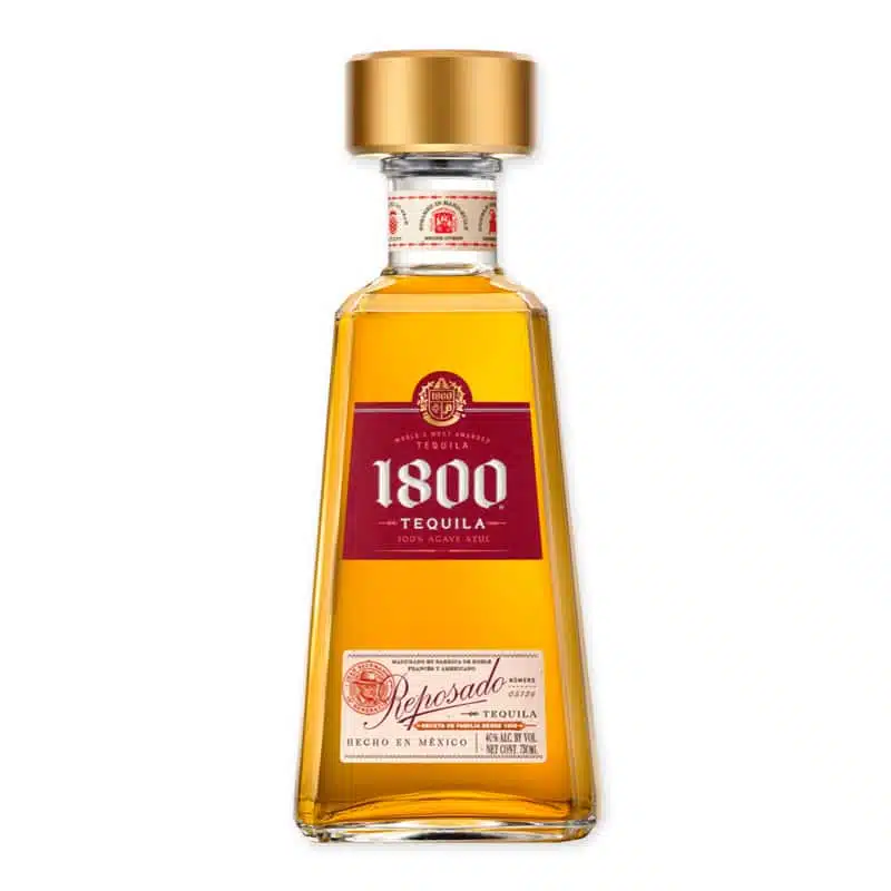 Geniet van de rijke smaak en subtiele houttonen van 1800 Reposado tequila. Gemaakt van 100% blauwe agave en gerijpt in eikenhouten vaten. Bestel nu!