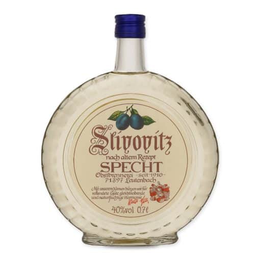 Geniet van de authentieke Specht Slivovitz, een pruimenbrandewijn met diepe wortels in de Slowaakse distillatietradities. Rijk aan smaak, ideaal als digestief of samen met desserts.