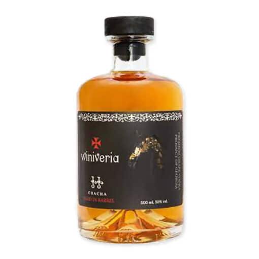 Proef eens deze Winiveria chacha barrel aged, een grappa uit Georgie bij Ghvino.nl ✓ Service ✓ Kwaliteit ✓ Snelle levering