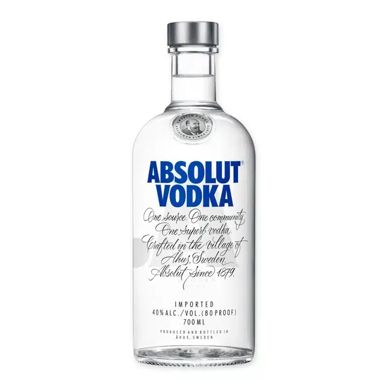 Ontdek Absolut Vodka, de Zweedse vodka bekend om zijn zuiverheid en zachte smaak. Bestel nu voor een echte cocktailervaring!