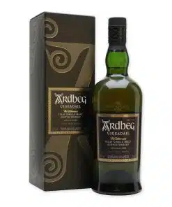 Ervaar Ardbeg Uigeadail, een bekroonde Islay Scotch met een unieke combinatie van rokerigheid en sherryzoetheid. Perfect voor kenners.