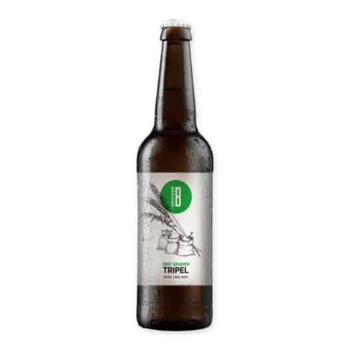 Ontdek Berging B3 Drie Granen Tripel, een speciaalbier met een rijke mix van granen die zorgt voor een unieke smaakervaring met fruitige en kruidige tonen.