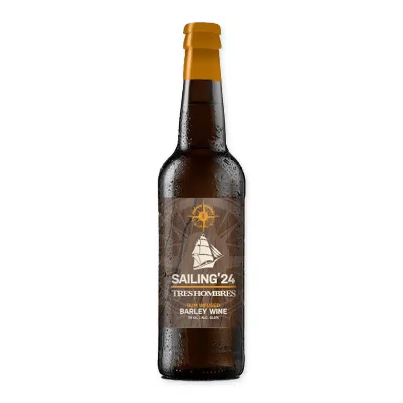 Ontdek Berging Brouwerij's Sailing Rum Infused Barley Wine, een uniek bier met een rijke infusie van rum. Perfect voor de ware bierliefhebber die op zoek is naar een buitengewone smaakbeleving.