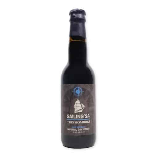 Proef de diepte van Berging Brouwerij's Sailing Rum Infused Imperial Stout, perfect voor liefhebbers van intens, rijk en aromatisch bier met een vleugje rum.
