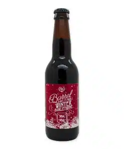 Ervaar de rijke smaken van de Bierbroeder Barrel West-Fries Winter Barleywine, een prachtig bier met een unieke rijping in whiskyvaten. Perfect voor elke bierspecialist!