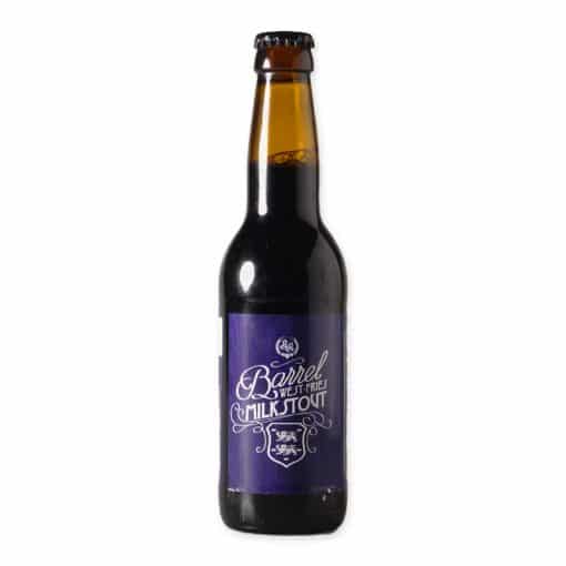 Ervaar Bierbroeders West-fries Milkstout: een rijk, romig bier met tonen van chocolade en vanille. Ideaal voor smaakliefhebbers die houden van een diep en uitgesproken bier.