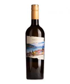 Proef de verfijning van Biscardo Bianco di Custoza, een witte wijn met noten van appel, peer en citrus, perfect voor elke gelegenheid.