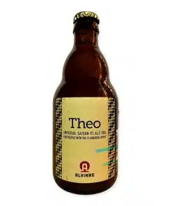 Beleef de unieke smaak van Brouwerij Alvinne's Cuvée Theo, een speciaalbier met de perfecte balans van mout en Morpheus gist. Ideaal voor elke gelegenheid.