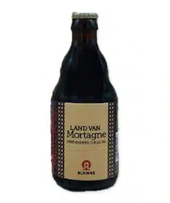 Ontdek het donkerrode bier van Brouwerij Alvinne, Land van Mortagne, met een rijk smaakprofiel van karamel, specerijen en gedroogd fruit. Perfect voor liefhebbers van volle en rijke bieren.