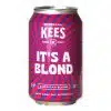 Ontdek Brouwerij Kees It's A Blond met zijn perfecte balans tussen mout en verse hop. Heerlijk verfrissend en lokaal gebrouwen in Nederland.