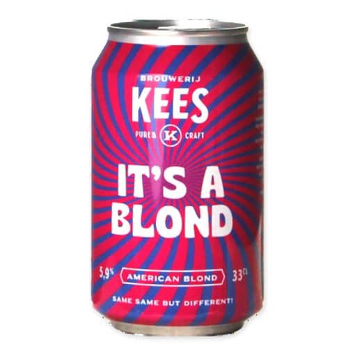 Ontdek Brouwerij Kees It's A Blond met zijn perfecte balans tussen mout en verse hop. Heerlijk verfrissend en lokaal gebrouwen in Nederland.