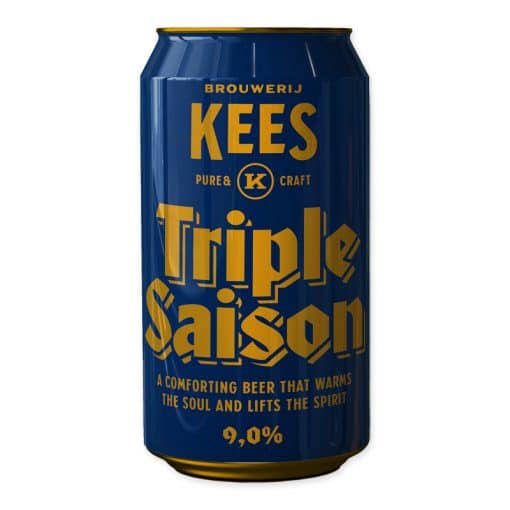 Ervaar de Brouwerij Kees Triple Saison, een ambachtelijk Nederlands bier met een fris, kruidig karakter en een droge, smaakvolle afdronk. Perfect voor elke gelegenheid.