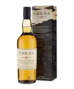 Proef de traditie van Islay met Caol Ila 12 Years Old Single Malt Scotch Whisky. Een meesterwerk van smoke en complexiteit, perfect voor elke whiskyliefhebber.