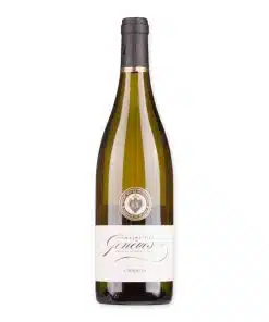 Geniet van Chablis Domaine de Geneves, een verfijnde witte wijn met elegante tinten van groene appels en een hint van citroen. Perfect voor elke gelegenheid.