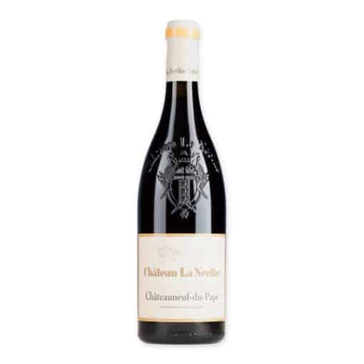 Ontdek de luxe van Château La Nerthe Châteauneuf-du-Pape 2017, een topklasse Franse rode wijn vol rijke smaken en een elegante afdronk. Bestel nu voor een exclusieve wijnervaring.