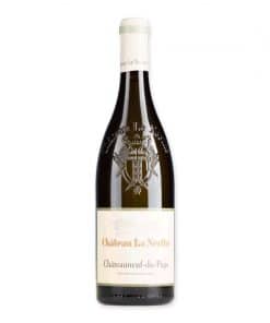 Ontdek Chateau La Nerthe Chateauneuf du Pape Blanc AOP, een prachtige witte wijn met rijke aroma's van perzik, honing en amandel. Perfect voor een luxe dinerervaring.