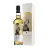 Ontdek Compass Box Hedonism, een zeldzame Schotse grain whisky die elegantie combineert met een rijk palet aan vanille, toffee en fruitige tonen.