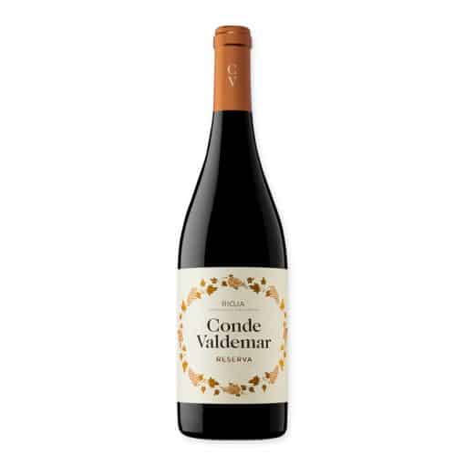 Ontdek Conde Valdemar Rioja Reserva, een emblematische rode wijn uit Rioja, bekend om zijn gelaagde aroma's en fluweelzachte afdronk. Ideaal voor speciale gelegenheden.