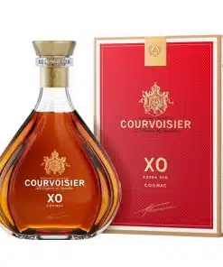 Ontdek Courvoisier XO, de favoriete cognac van Napoleon. Geniet van zijn complexe aroma van crème brûlée, abrikoos en lichte vanille. Luxueuze afsluiter voor een verfijnde avond.