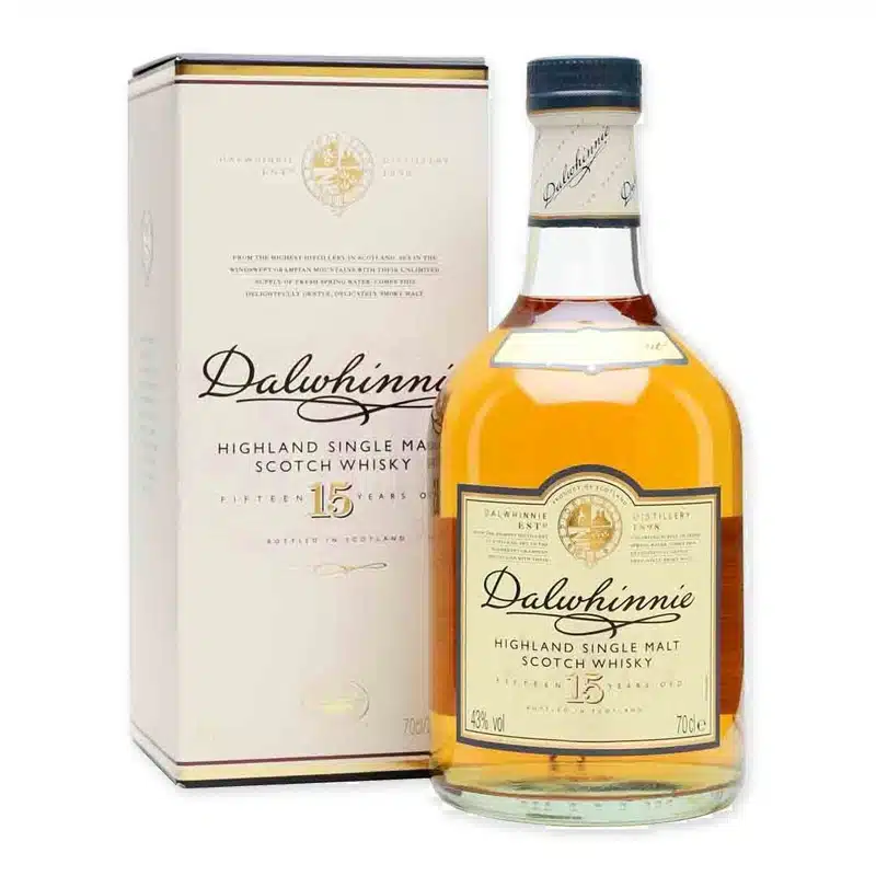 Ontdek Dalwhinnie 15 Years, een Schotse single malt whisky die bekend staat om zijn delicate balans van heide en honing. Ideaal voor kenners die op zoek zijn naar een sublieme smaakervaring.