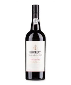Ontdek Feuerheerds Fine Ruby Port, een luxueuze portwijn met rijke aroma's en een diepe kleur, perfect voor bij dessert of als stijlvol cadeau.