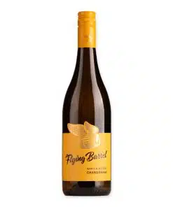 Proef de rijkdom van Flying Barrel Oaked & Buttery Chardonnay, een topklasse Amerikaanse chardonnay met noten van boter, eiken en vanille. Perfect voor verfijnde palaten.
