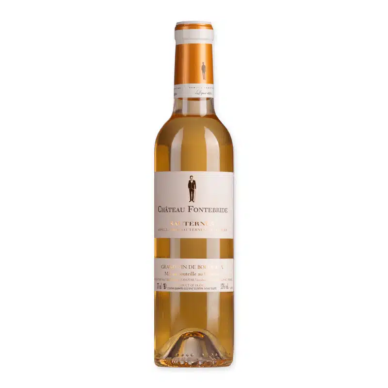 Ontdek Fontebride Sauternes, een meesterstuk van zoetheid en complexiteit met betoverende aroma's van honing en abrikoos. Ideaal voor speciale gelegenheden.