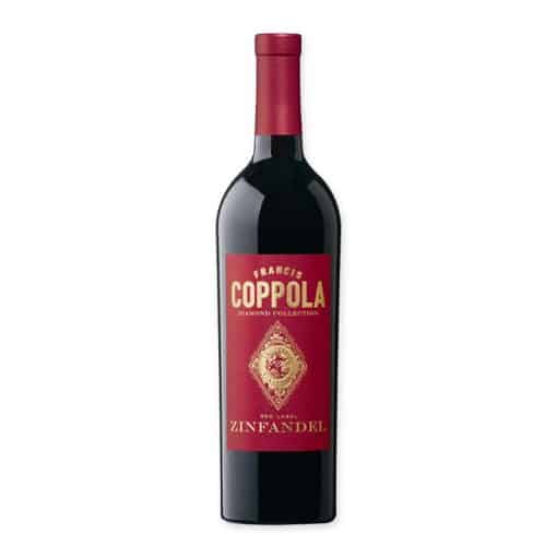 Ontdek Francis Coppola Diamond Collection Zinfandel, een weerspiegeling van Californische luxe met rijke fruittonen en een elegante kruidigheid. Perfect voor speciale gelegenheden.