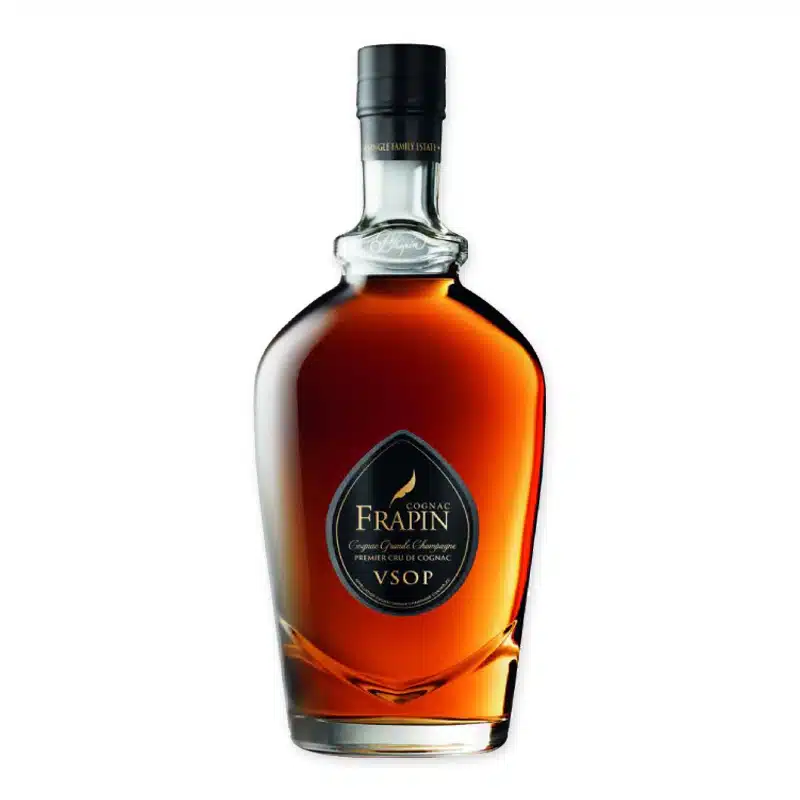 Ontdek Frapin Cognac VSOP, een superieure cognac uit de Grande Champagne regio, bekend om zijn rijke aroma's en fluweelachtige textuur. Ideale keuze voor het luxe digestief moment.