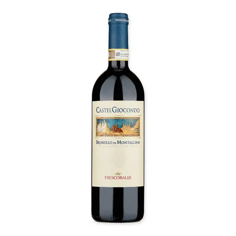 Ontdek Frescobaldi Brunello Di Montalcino 2019, de befaamde Toscaanse rode wijn bekend om zijn diepe smaken en elegante afwerking. Ideaal voor liefhebbers van krachtige Italiaanse wijnen.