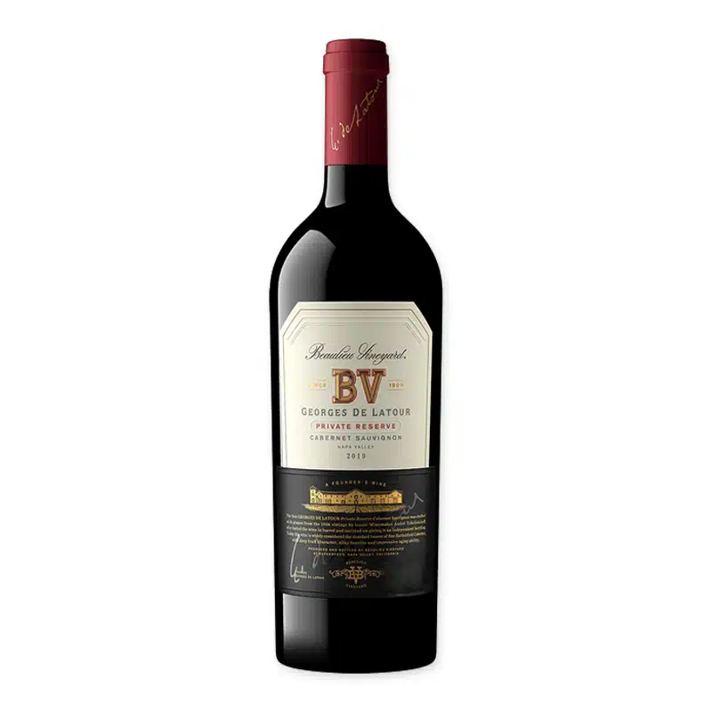 Ontdek de beroemde Georges de Latour Private Reserve Cabernet Sauvignon van Beaulieu Vineyard, een symbool van vakmanschap en kwaliteit uit het hart van Napa Valley.
