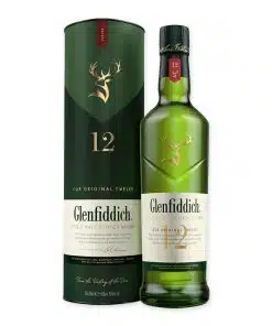 Koop Glenfiddich 12 Years online, een prachtige Schotse single malt whisky, perfect voor liefhebbers van rijke aroma's en subtiele smaken.