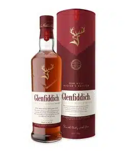 Ervaar de luxe van Glenfiddich Malt Master's Edition, een meesterwerk van Schotse distillatie met rijke tonen van appel, kaneel en eiken. Ideaal voor kenners.